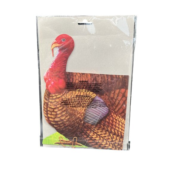 Vintage Honeycomb Turkey Centerpiece Thanksgiving Decor Festive Holiday Display - Picture 4 of 9